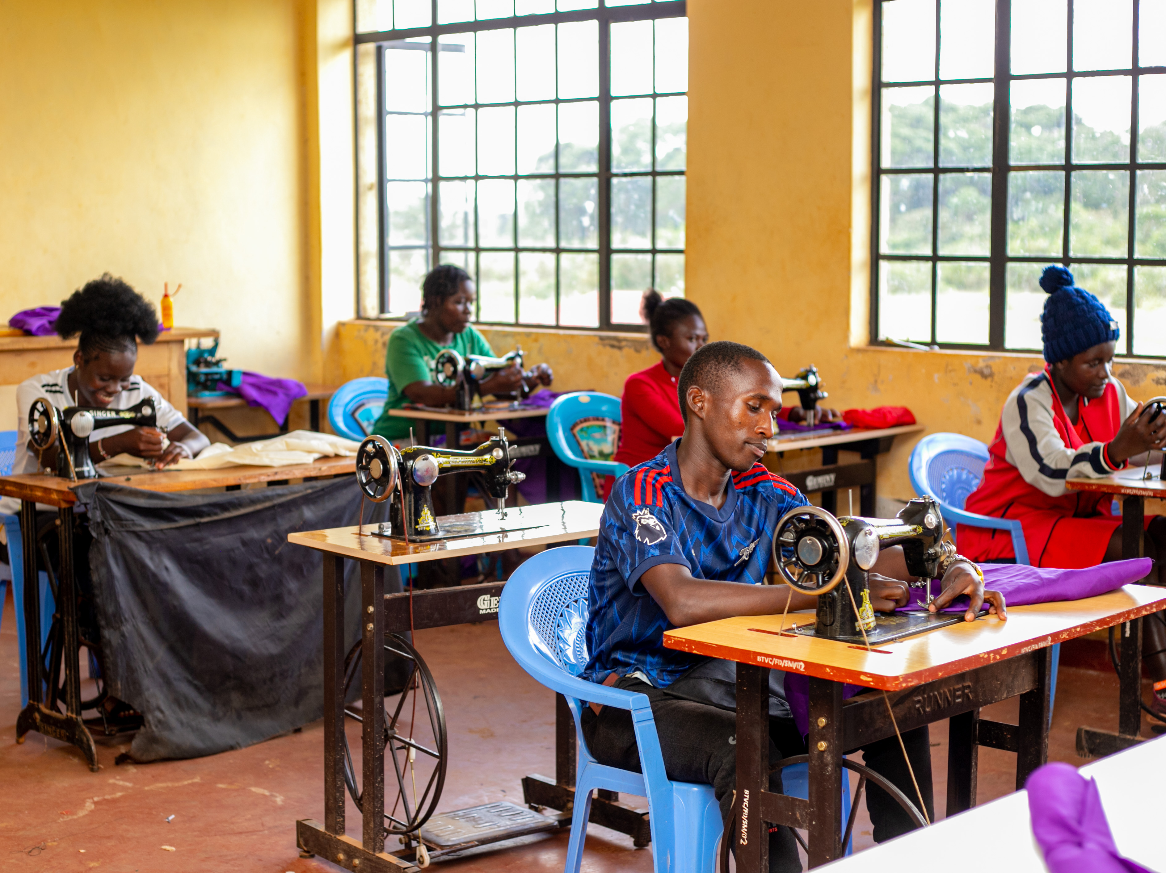 Sewing machine operation